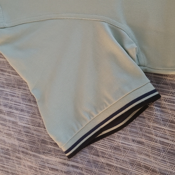 Fred Perry Polo XL Short Sleeve Light Green - Picture 4 of 5